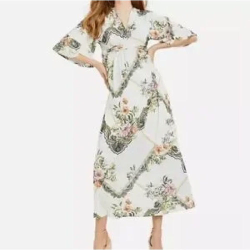 Floral Print Maternity Dress